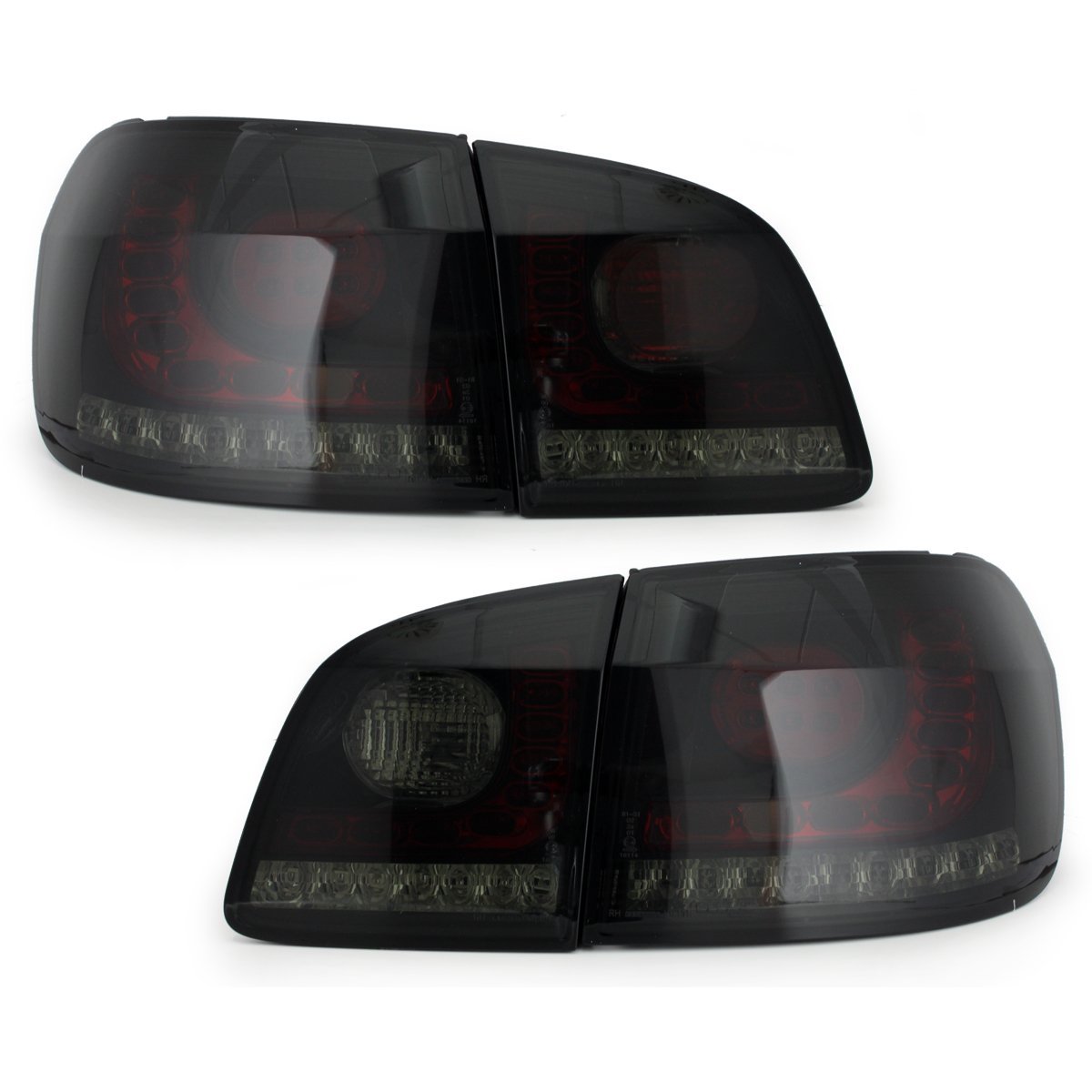 LITEC LED Rückleuchten für VW Golf 6 Plus 08+ black/smoke schwarz