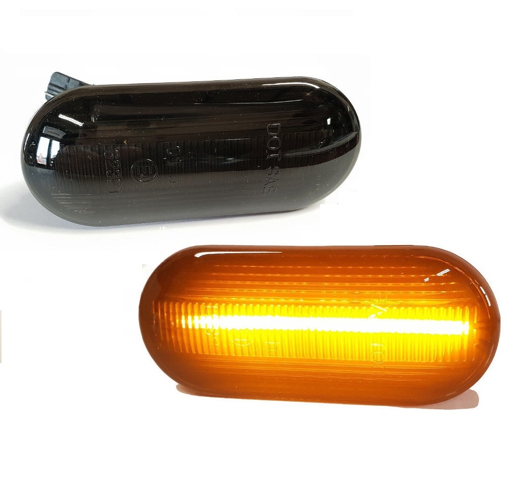 Lightbar Led Seitenblinker für VW Seat Skoda Ford schwarz