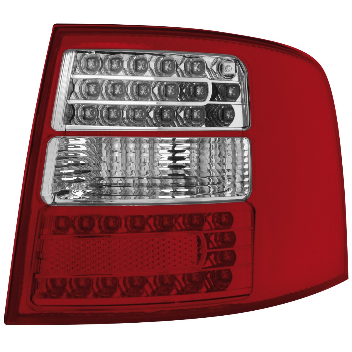 LED Rückleuchten rot klar für Audi A6 Avant 4B 97-05