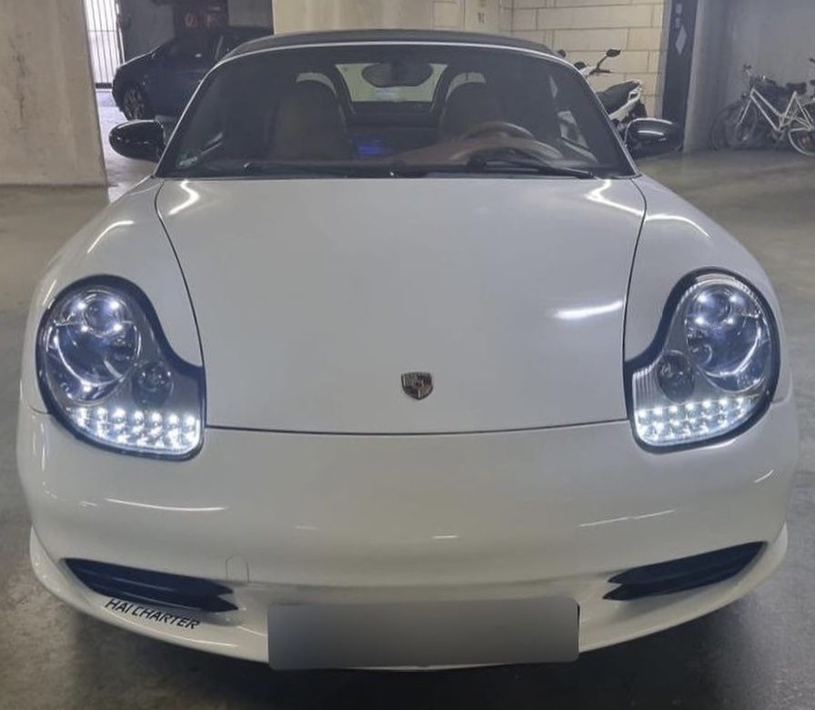 RHD headlights for Porsche 911 / 996 96-04 led positionlight led indicator black