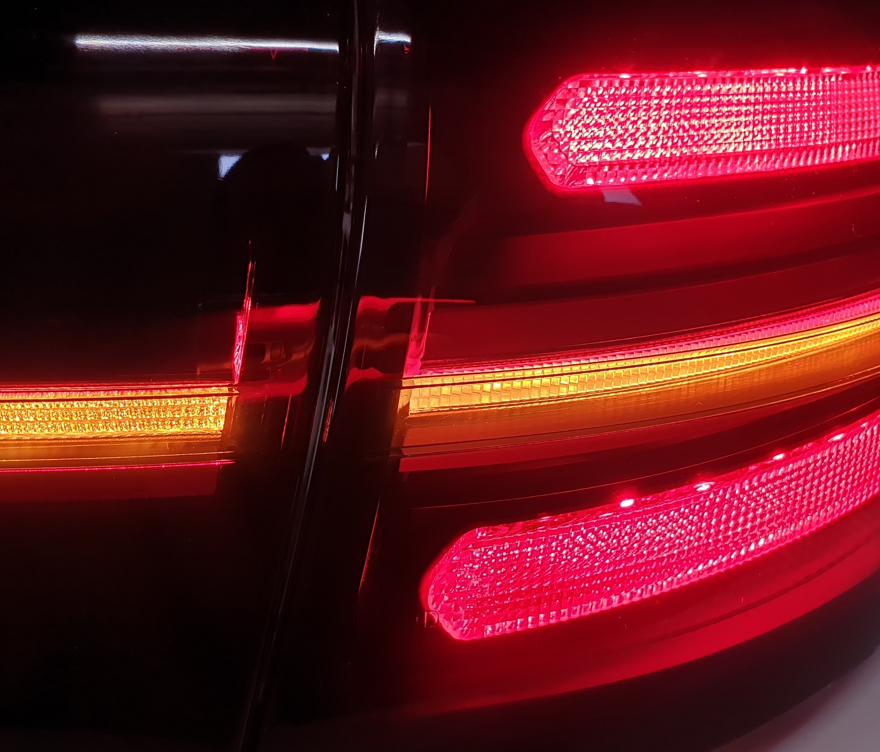 LED Rückleuchten für Porsche Cayenne 92A 10-14 schwarz-smoke Heckleuchten