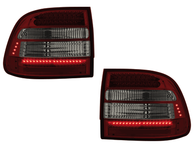 LED Rückleuchten für Porsche Cayenne 03-07 red smoke