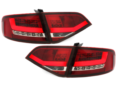 LED Rückleuchten für Audi A4 B8 8K Limousine 07-11 rot klar für LED