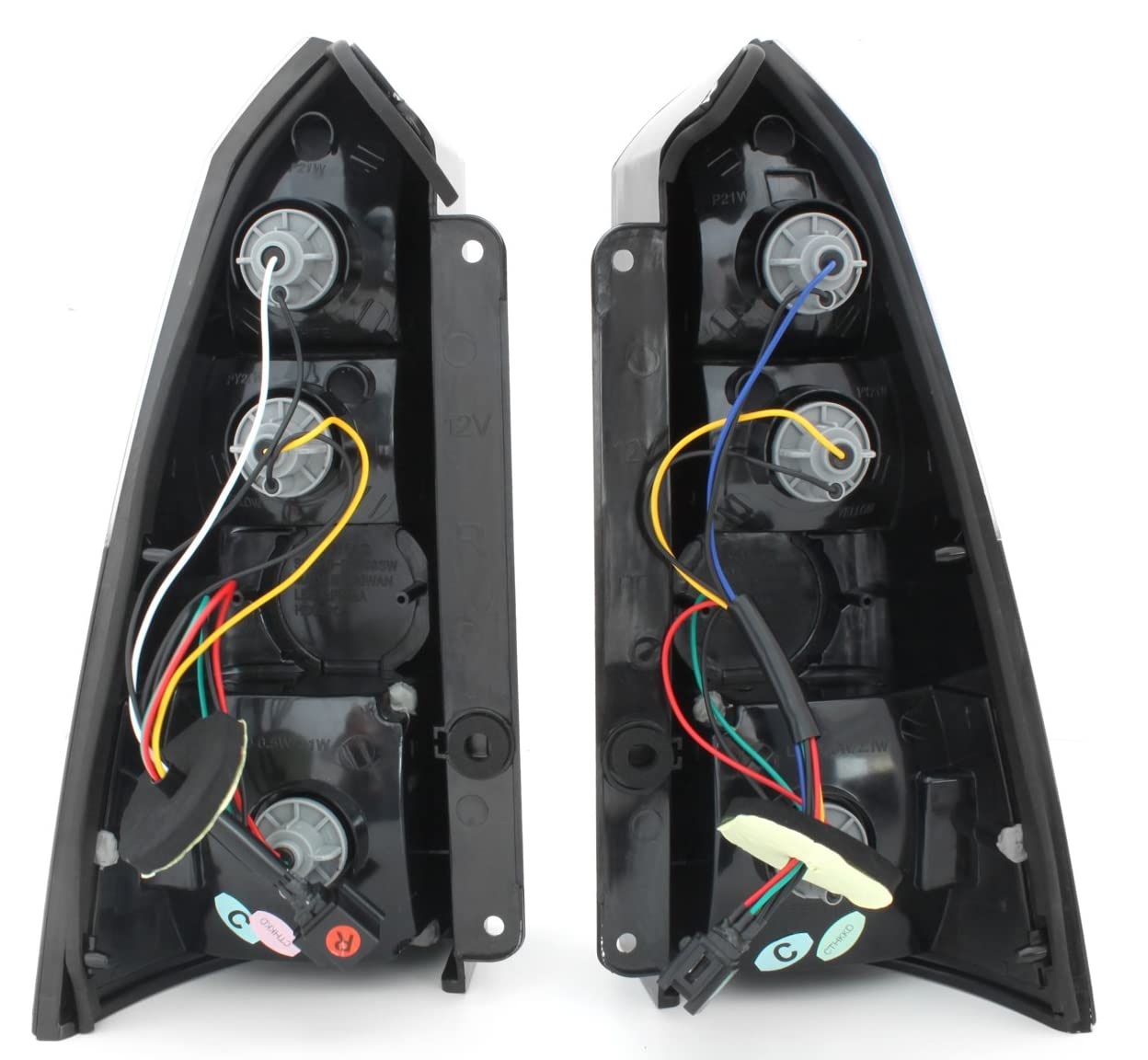 LED Rückleuchten für Ford Focus Turnier 99-05 schwarz smoke