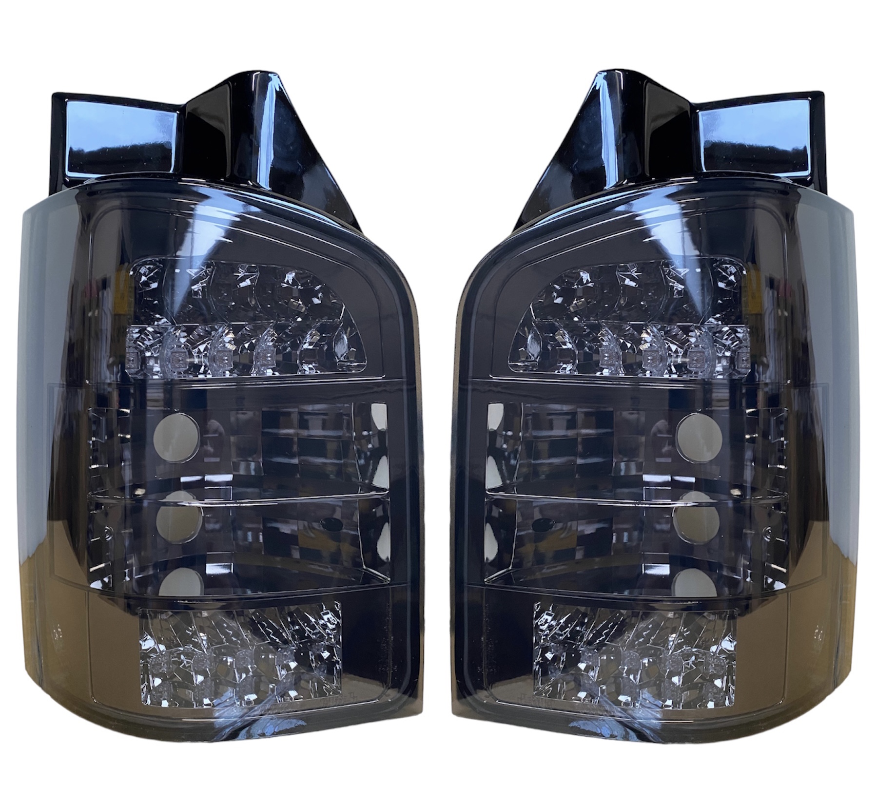 LED Rückleuchten für VW T5 Bus 03-09 Multivan Transporter smoke schwarz