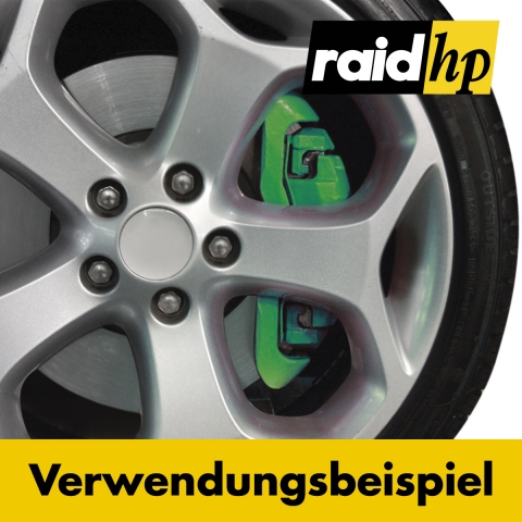 raid hp Bremssattellack grün 6-teilig 2-Komponenten-System