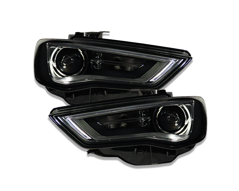 Led Tagfahrlicht Scheinwerfer für AUDI A3 8V 12-16 chrom Depo