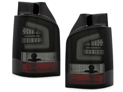 LED Rückleuchten für VW T5 Bus 2003-2015 schwarz smoke Transporter Caravelle Multivan Sonar