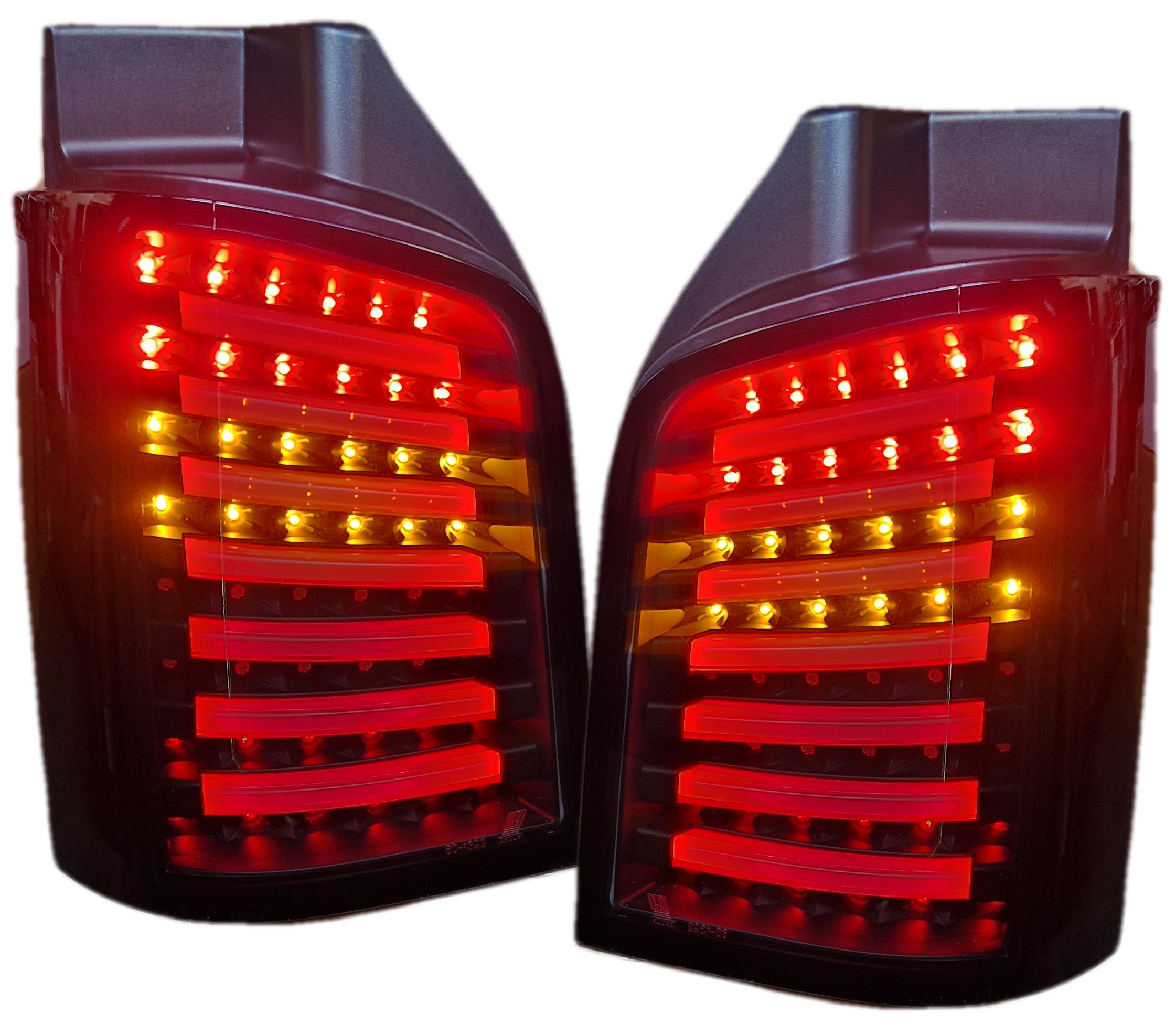 LED Rückleuchten für VW T5 BUS 03-15 inkl. Facelift schwarz rauch