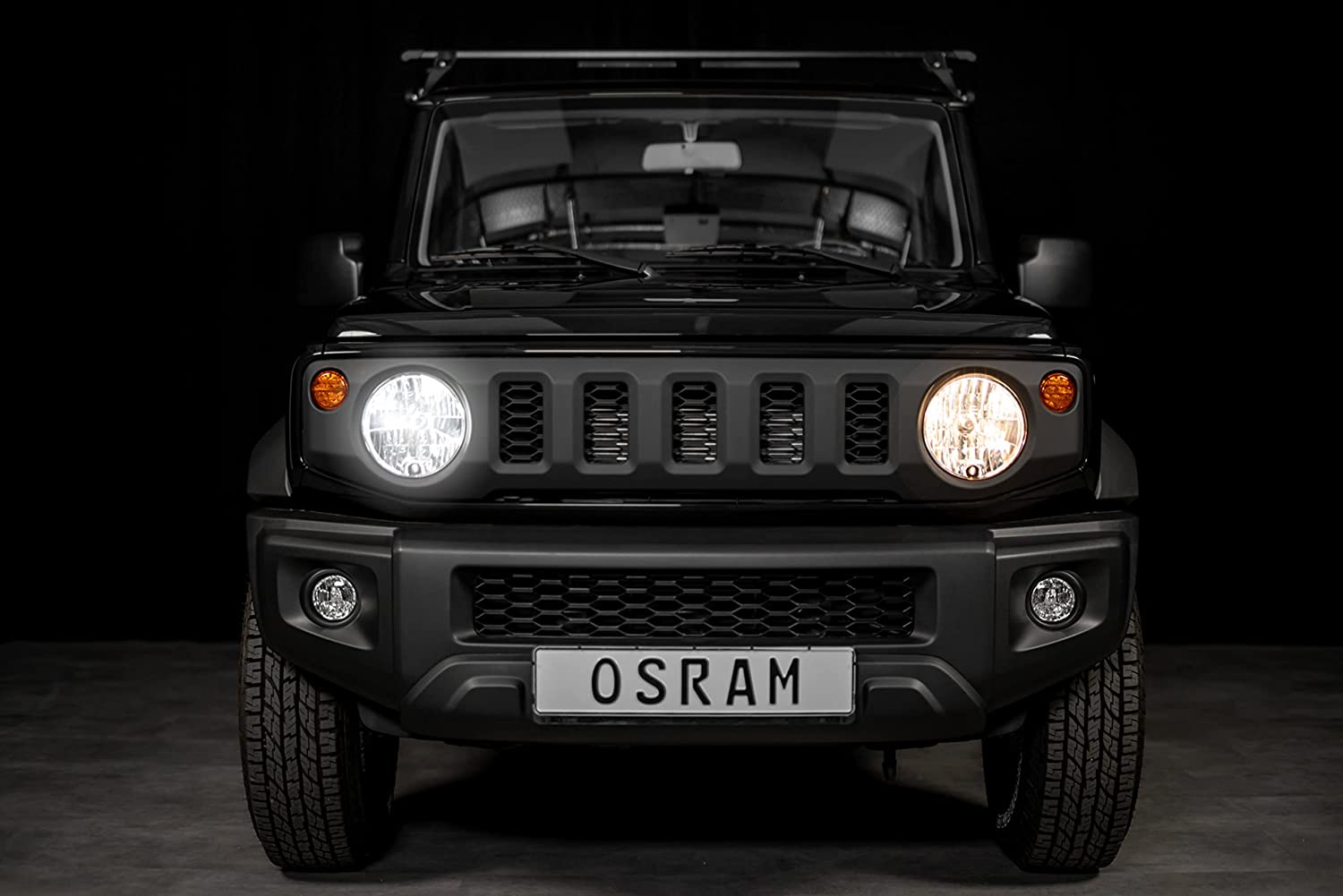 OSRAM NIGHT BREAKER H4 LED 330% Set für Suzuki Jimny FJ 1998-2018
