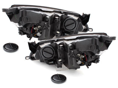 LED TAGFAHRLICHT Scheinwerfer für Opel Astra J 09-12 chrom Depo