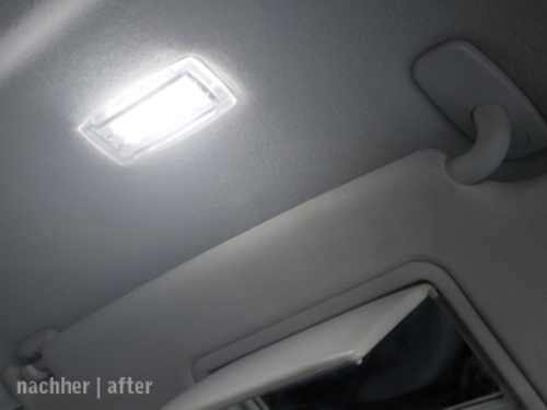 LED Innenraum-/Schminkspiegelbeleuchtung für VW/SEAT/SKODA