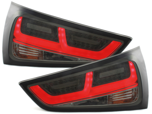 Lightbar Led Rückleuchten für Audi A1 Typ 8X 11-18 inkl. Sportback smoke