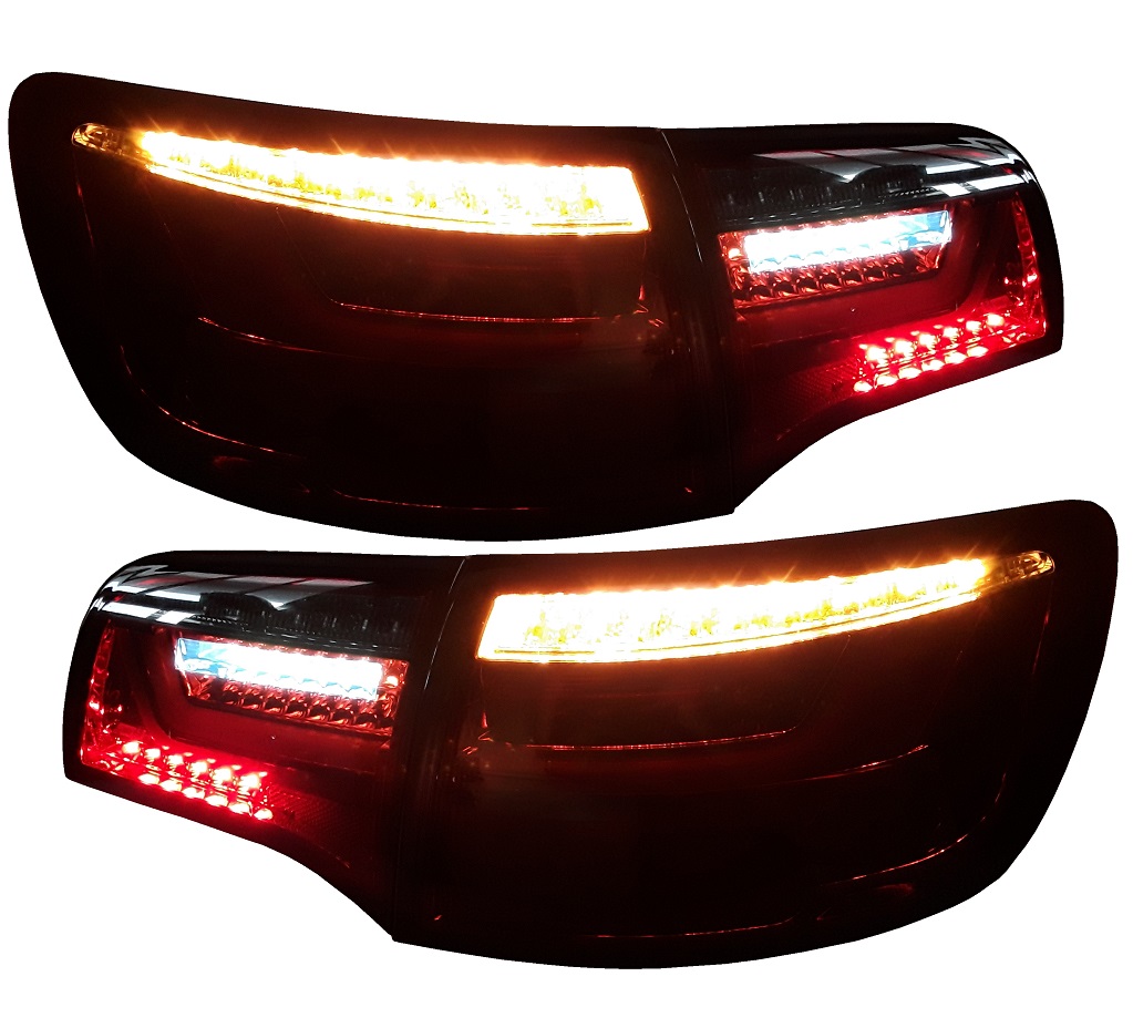 LED Rückleuchten für Audi A6 4F Avant 04-11 rot-schwarz RA23LRS