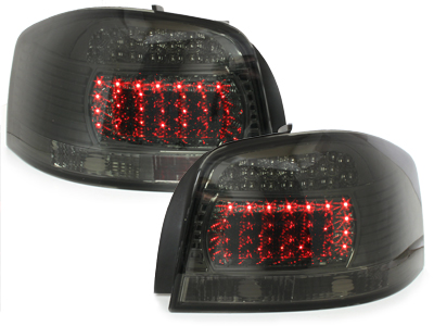LED Rückleuchten für Audi A3 8P 03-09 smoke schwarz DEPO