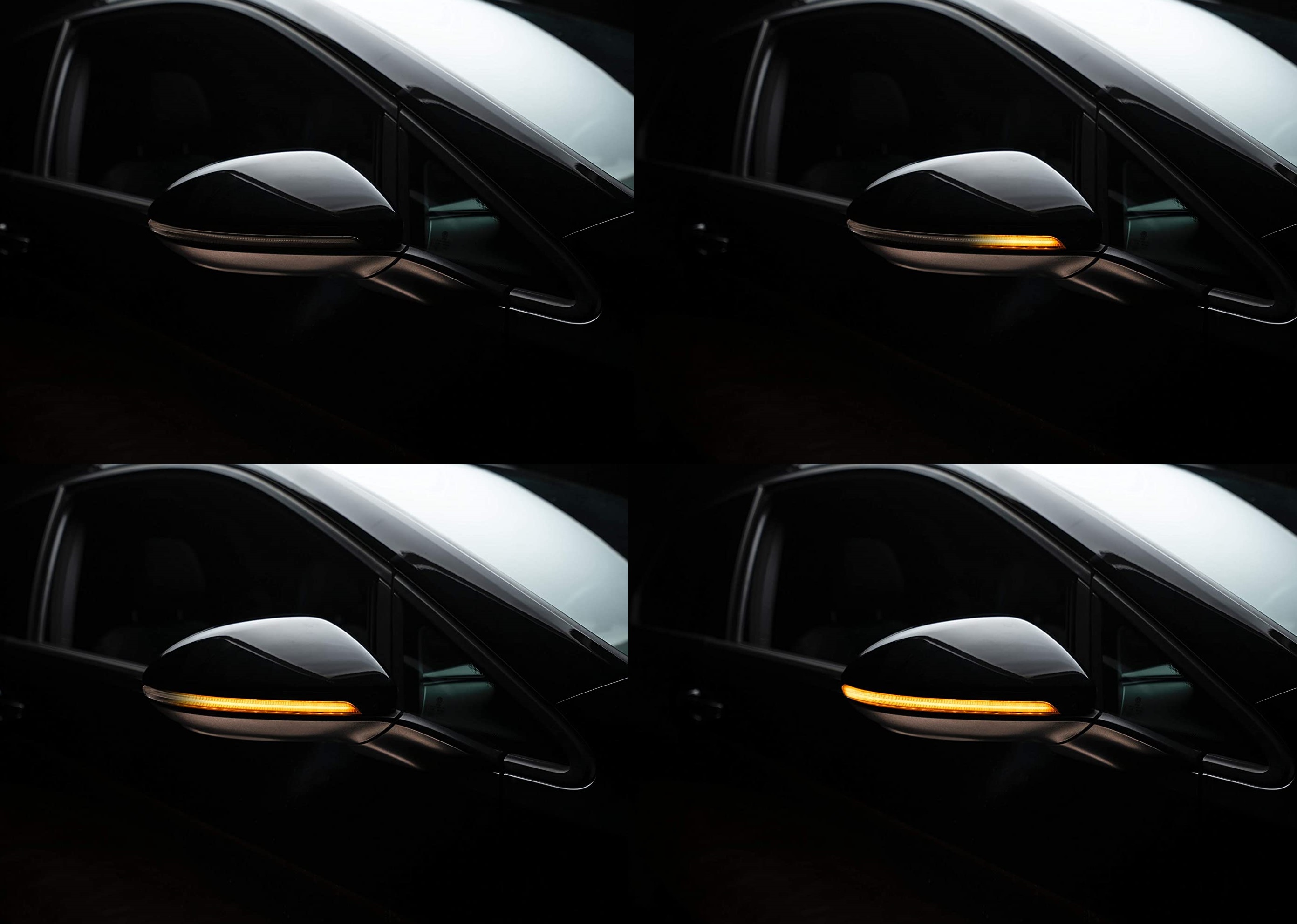 OSRAM Dynamischer LED Spiegelblinker für VW ID3 2020+ Laufblinker BLACK-EDITION