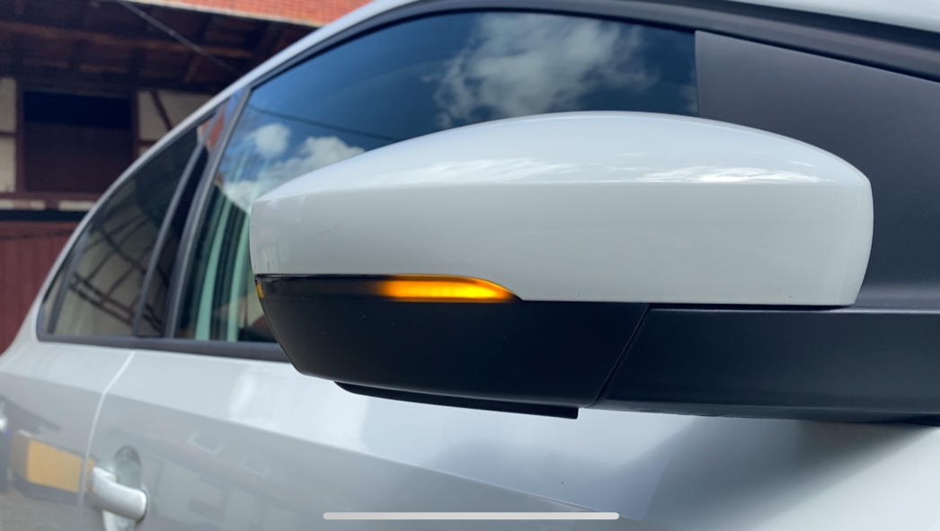 Dynamische Led Spiegelblinker schwarz für Skoda Citigo iV