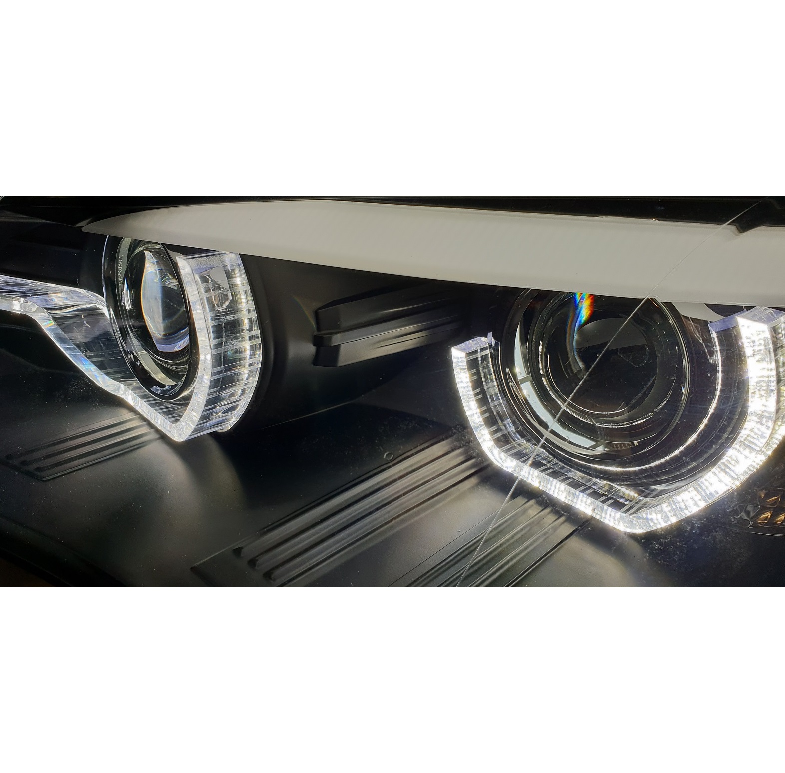 XENON Scheinwerfer für BMW X5 E70 2006-2010 mit AFS schwarz Led Tagfahrlicht