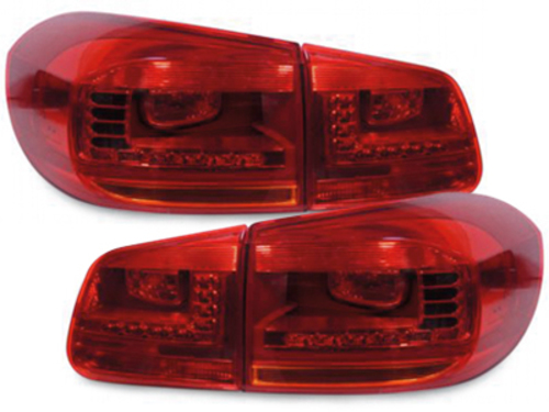 LED Rückleuchten für VW Tiguan 5N Facelift 11+15 rot