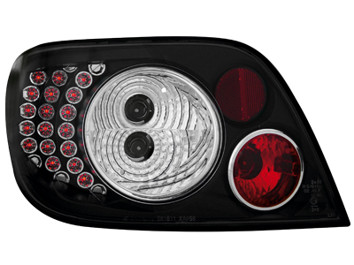 LED Rückleuchten für Citroen Xsara 97-00 black schwarz Klarglas