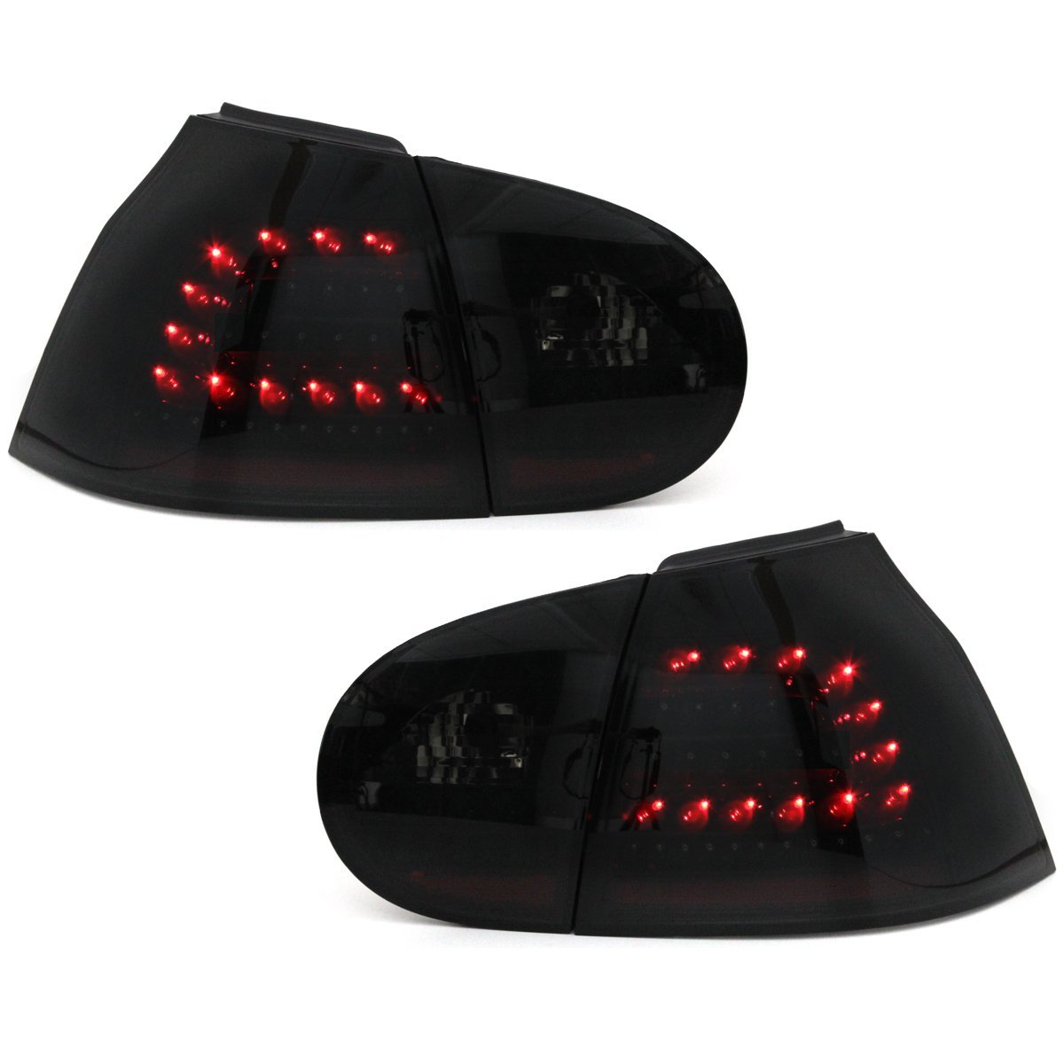 LED Rückleuchten für VW Golf V 5 03-09 black/smoke schwarz