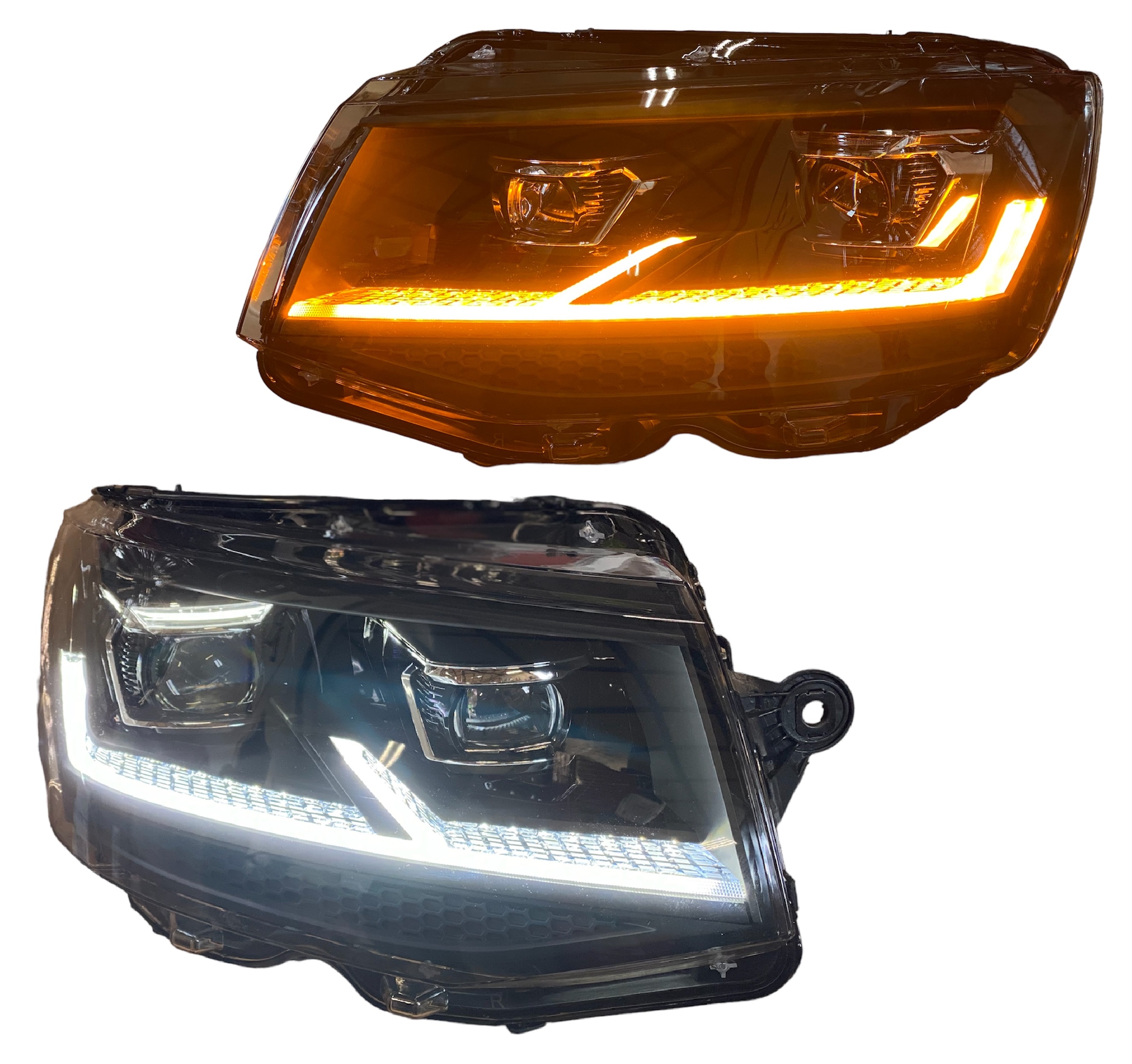 VOLL-LED Scheinwerfer für VW T6 15-19 Begrüßungsfunktion dynamischer Blinker Led Tagfahrlicht