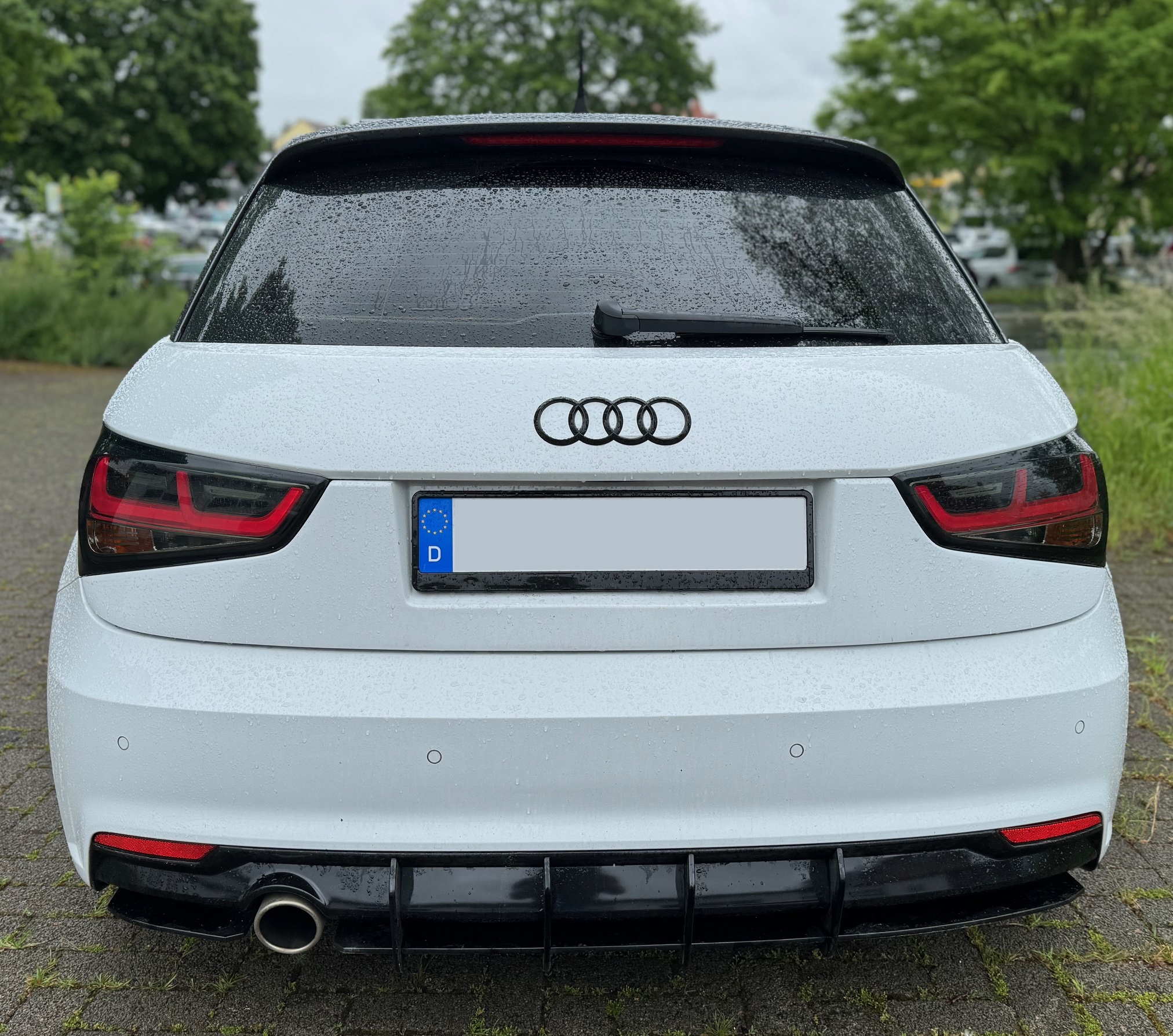 Lightbar Led Rückleuchten für Audi A1 Typ 8X 11-18 inkl. Sportback smoke