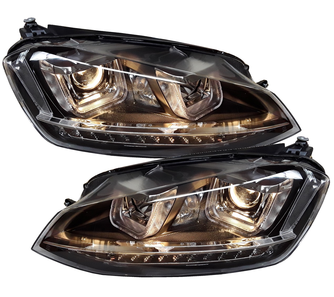 LED TAGFAHRLICHT Scheinwerfer für VW Golf 7 12-17 dynamischer LED-Blinker