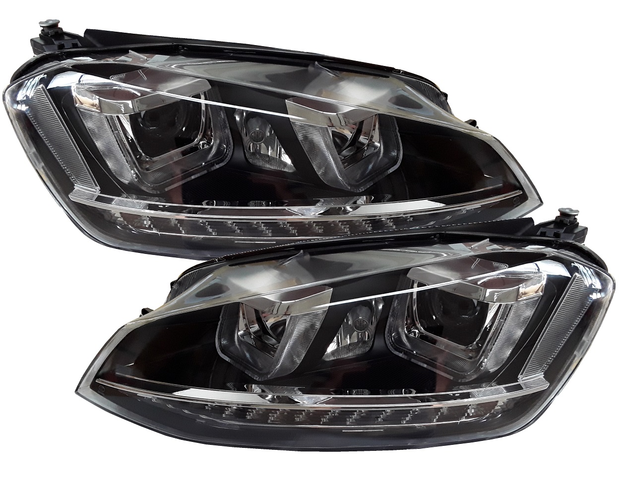 LED TAGFAHRLICHT Scheinwerfer für VW Golf 7 12-17 dynamischer LED-Blinker