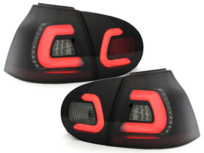 LED Rückleuchten für VW Golf V 03-09 black/smoke schwarz rauch Sonar