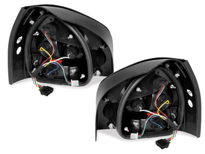 LED Rückleuchten für Audi A3 8L 09.96-04 schwarz Klarglas