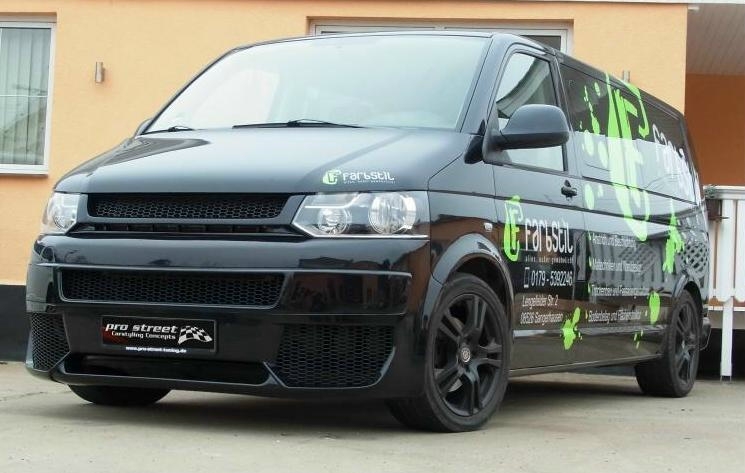 Für VW T5 GP Facelift 09-15 Frontschürze Frontstoßstange GT