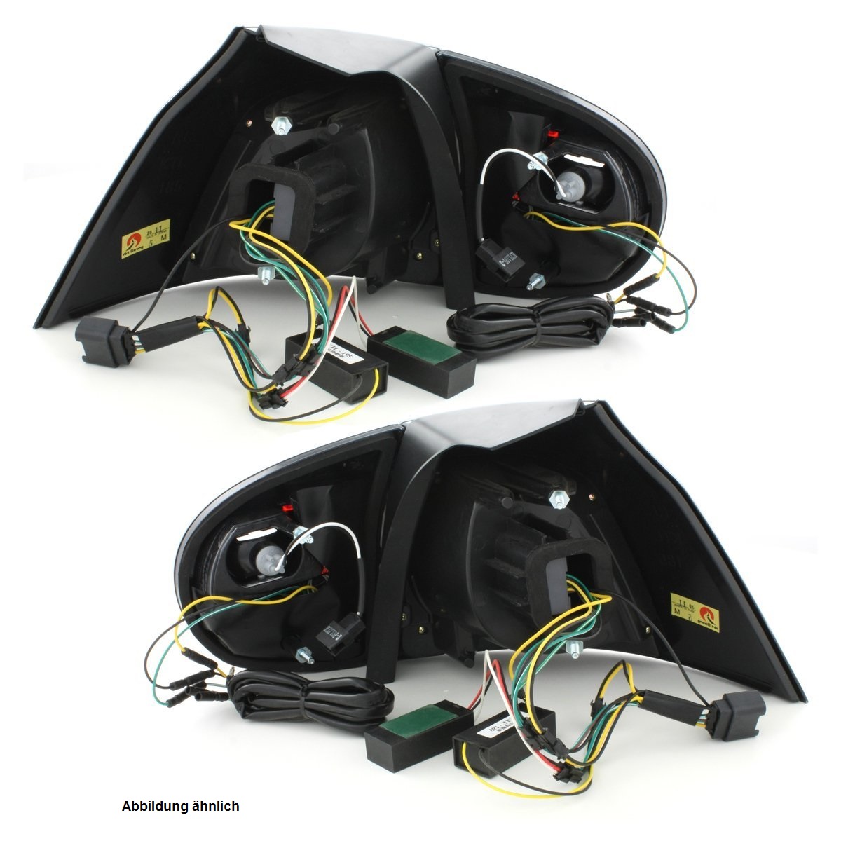 LED Rückleuchten für VW Golf 5 03-09 schwarz DYNAMISCHER LED BLINKER KA