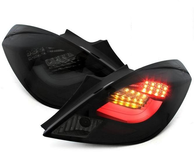 LED Rückleuchten für Opel Corsa D 06-14 3-Türer schwarz