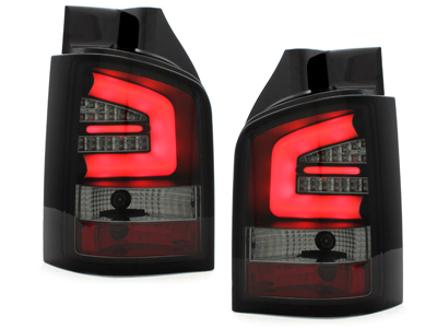 LED Rückleuchten für VW T5 Bus 2003-2015 schwarz smoke Transporter Caravelle Multivan Sonar