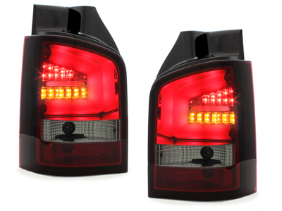 LED Rückleuchten für VW T5 Bus 2003-2015 rot smoke Transporter Caravelle Multivan Sonar