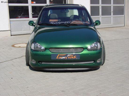 Scheinwerfer für Opel Corsa B 93-01 black schwarz Klarglas