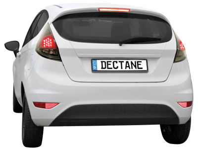 LED Rückleuchten für Ford Fiesta MK 7 08-12 smoke rauch Depo
