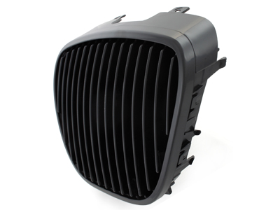 Frontgrill  für Seat Ibiza 6L 02-05 schwarz Streben-Design