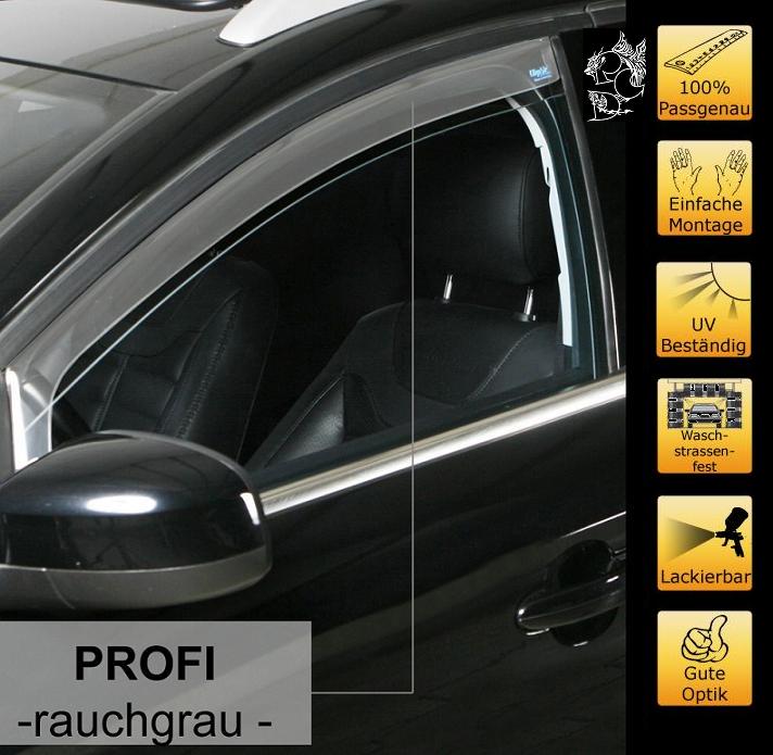 ClimAir WINDABWEISER REGENABWEISER schwarz für VW T7 Multivan mit ABE Set links rechts