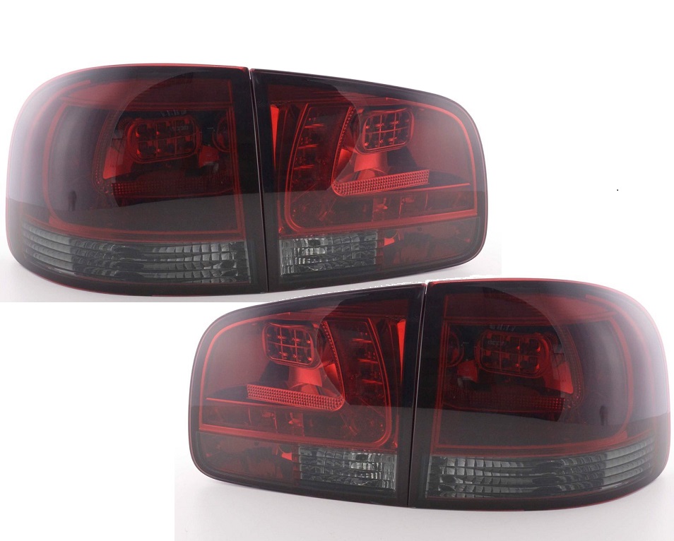 LED Rückleuchten für VW Touareg 02-10 rot-schwarz dunkelrot