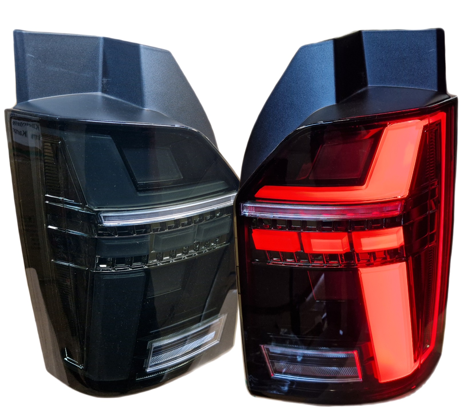 Voll LED Rückleuchten für VW T6.1 2019+ schwarz Laufblinker für orig. LED
