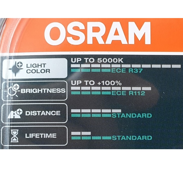 OSRAM Cool Blue NEXT GEN H8 +100% Lampen Xenon Look 35W Duo-Box