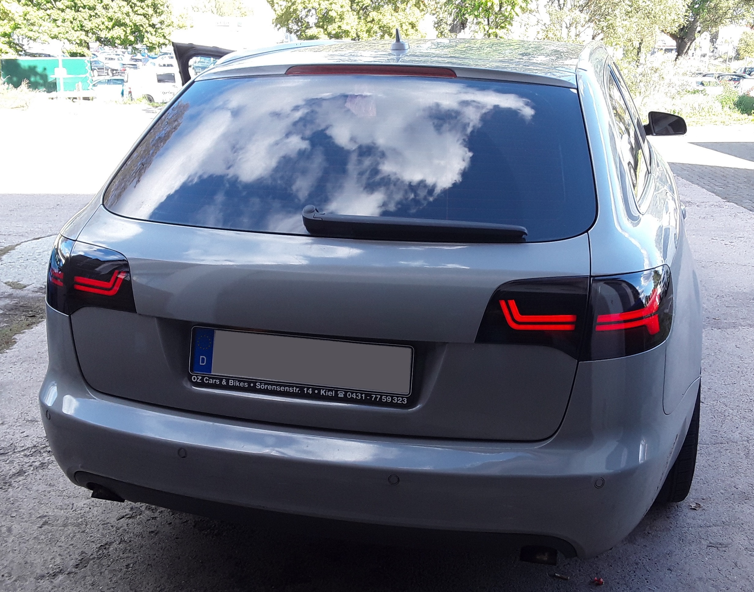 LED Rückleuchten für Audi A6 4F Avant 04-11 rot Klarglas LAUFBLINKER
