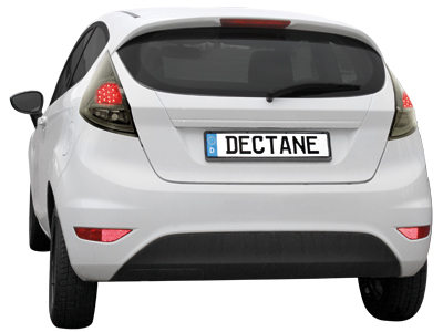 LED Rückleuchten für Ford Fiesta MK 7 08-12 smoke rauch Depo