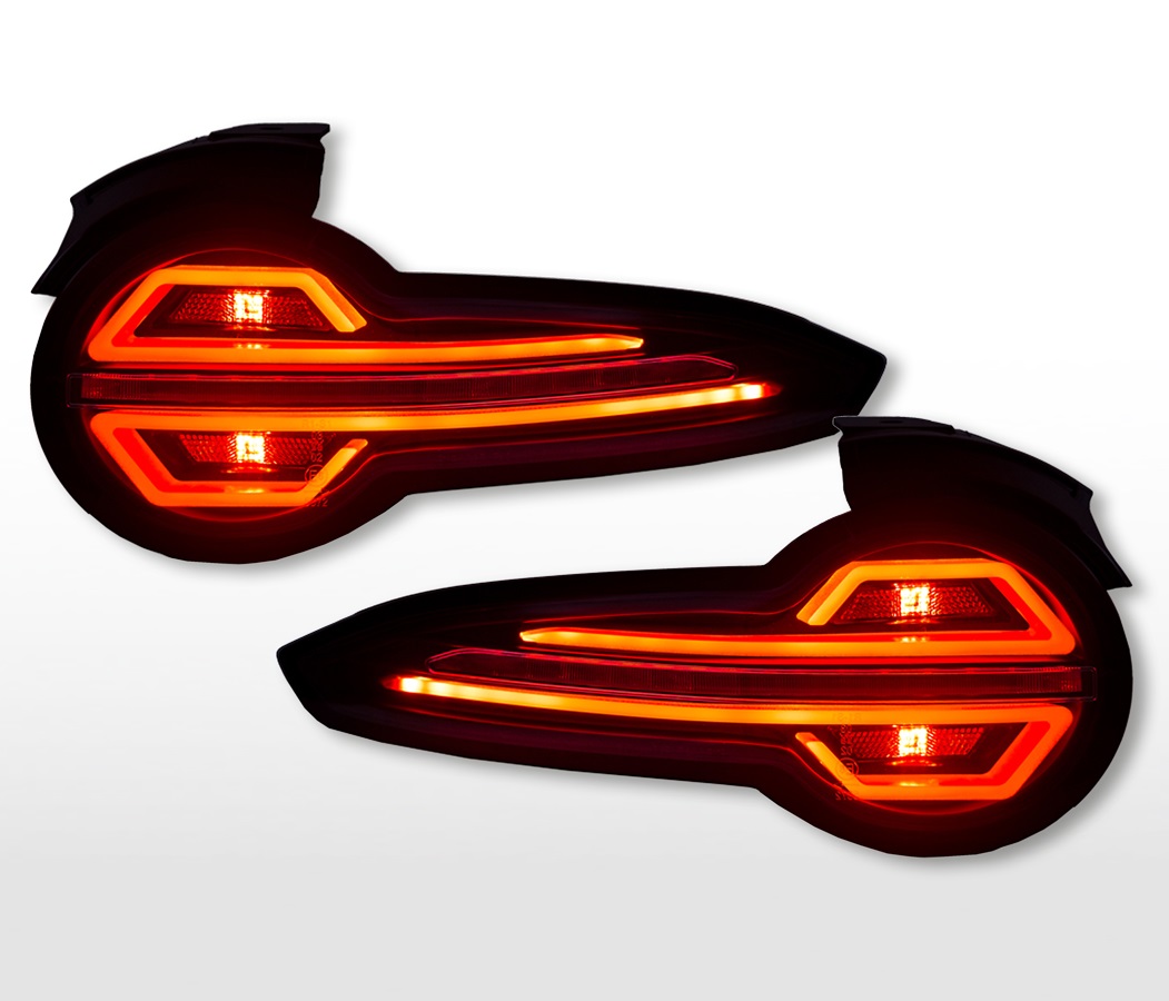 Led Rückleuchten für Mazda MX5 ND 2015-2023 schwarz Klarglas mit Laufblinker