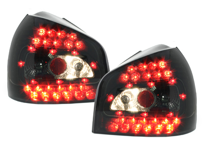 LED Rückleuchten für Audi A3 8L 09/96-04 tiefschwarz schwarz
