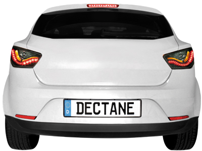 LED Rückleuchten für Seat Ibiza 6J 04/08 - 03/12 black/smoke LH