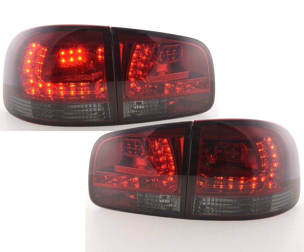 LED Rückleuchten für VW Touareg 02-10 rot-schwarz dunkelrot