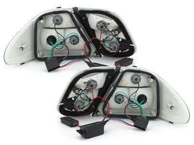 LED Rückleuchten für Mercedes Benz CLK C208 06.97-02 rot-smoke